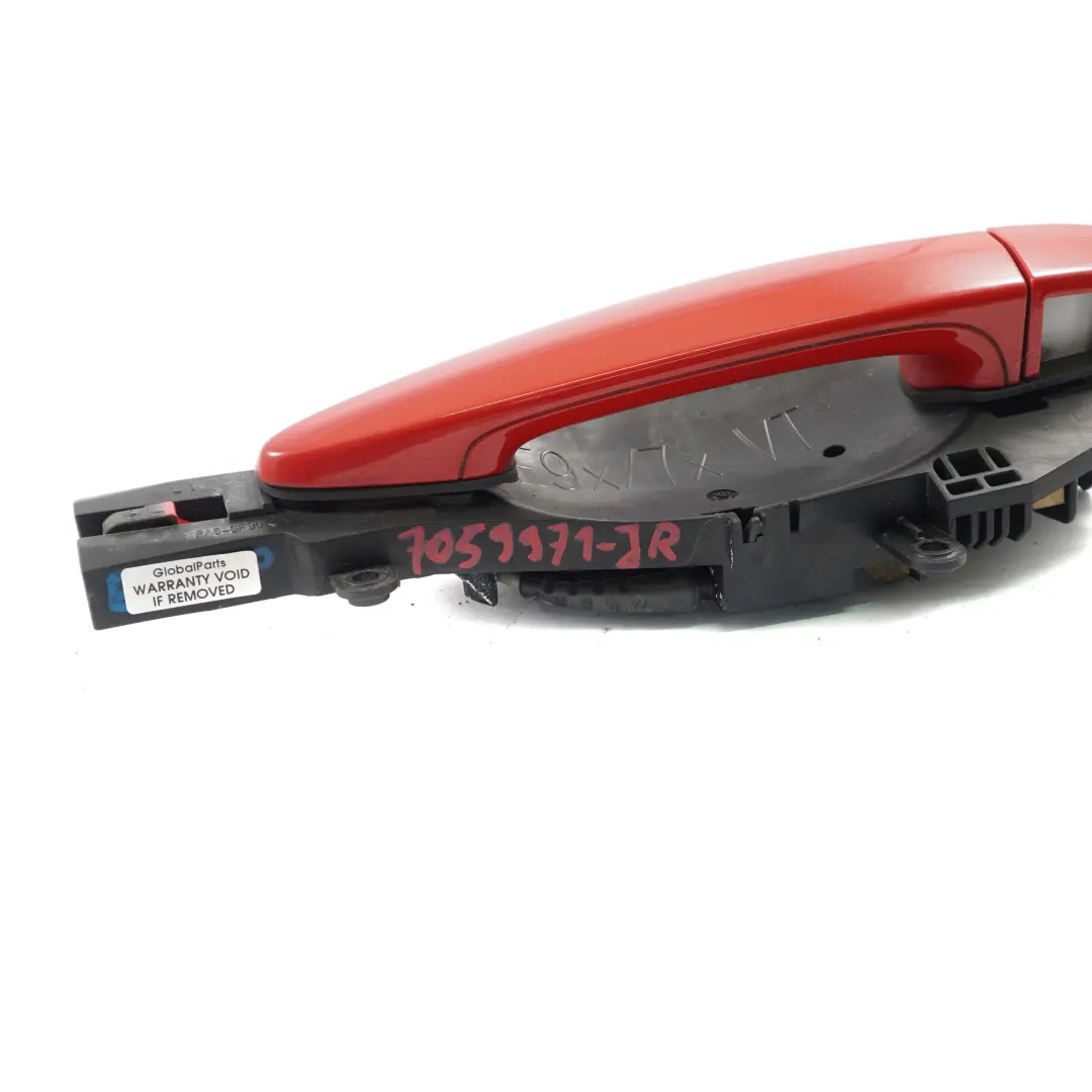 Complete Front Left Grab Handle N/S Japanrot Red to BMW 3 Series E90 E91 E90 LCI with Part number 7059971 BMW 3 Series E90 E91 E90 LCI Complete Front Left Grab Handle N/S Japanrot Red - SKU 7059971-JR - Part number 7059971