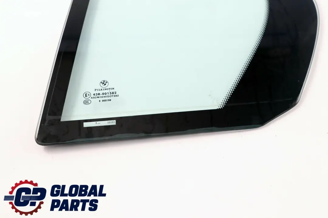 BMW E90 E90N Vetro Laterale Porta Fissa AS2 Posteriore Sinistro - SKU 7060211 - Numero di parte 51347060211