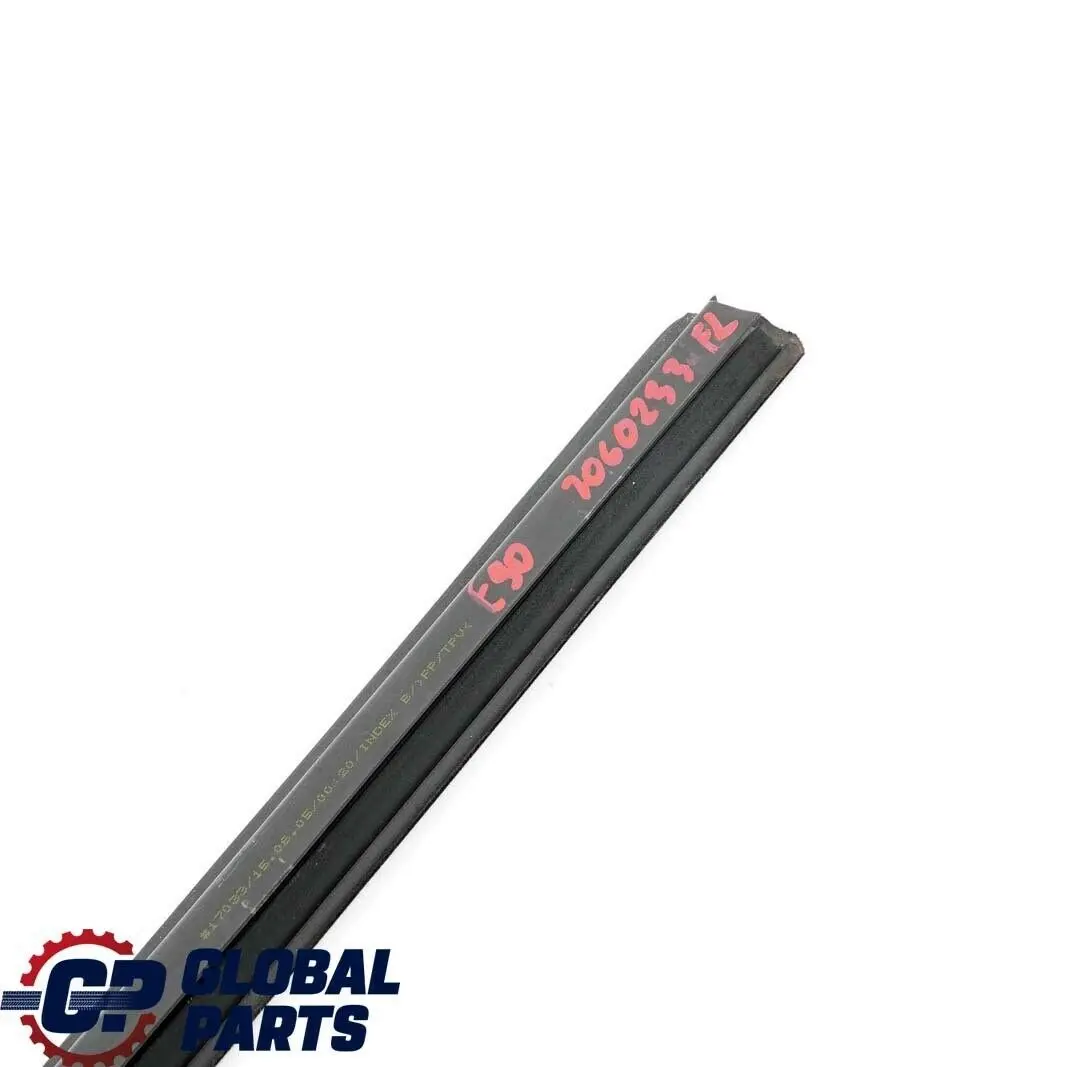 Canal Sellado Interior Puerta Delantera Izquierda para BMW E90 E90N E91 E91N con número de pieza 7060233 BMW E90 E90N E91 E91N Canal Sellado Interior Puerta Delantera Izquierda - SKU 7060233 - Número de pieza 7060233