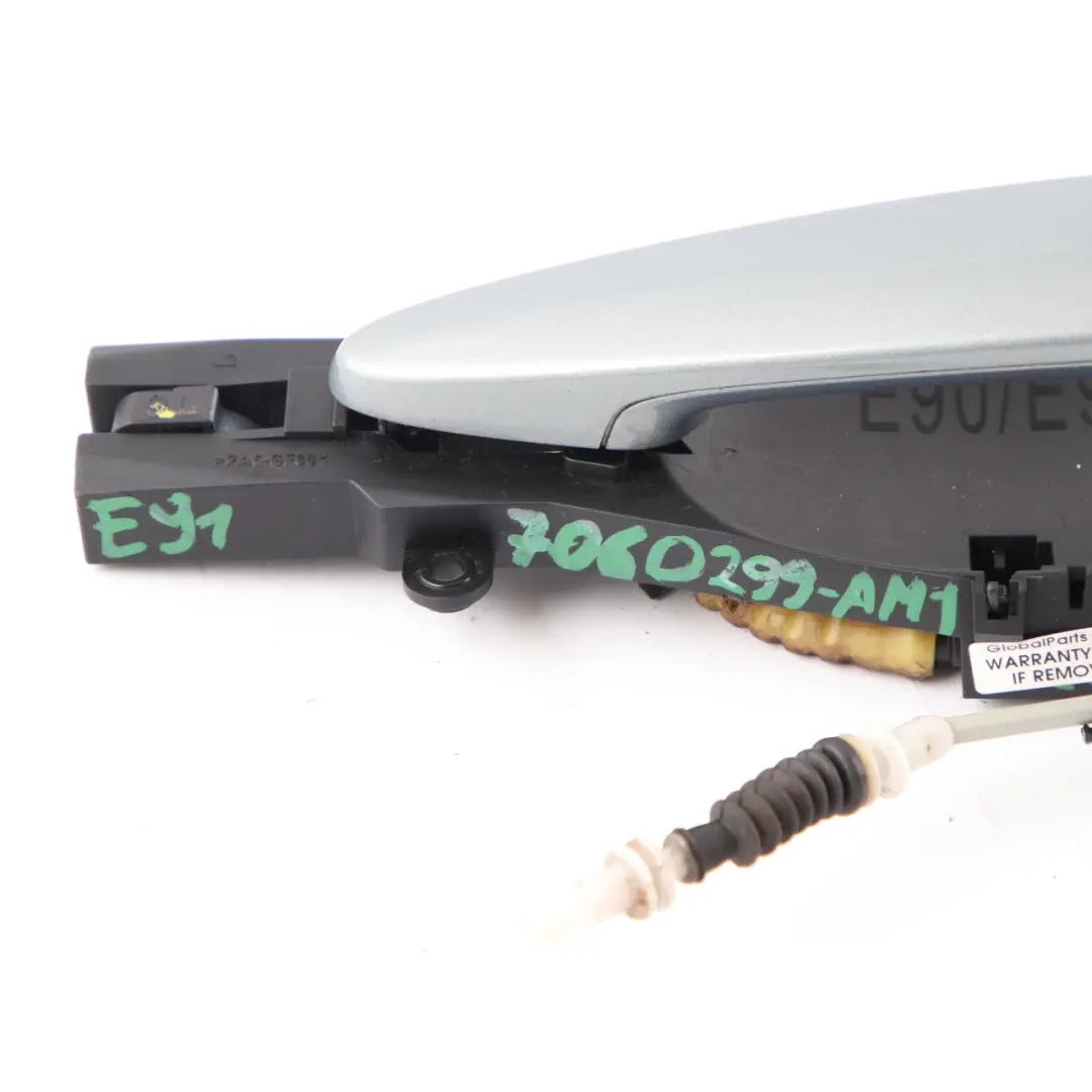  Door Handle BMW E90 E91 Grab Rear Left N/S Arktis Arctic Metallic - A34 - SKU 7060299-AM1 - Part number 7060299