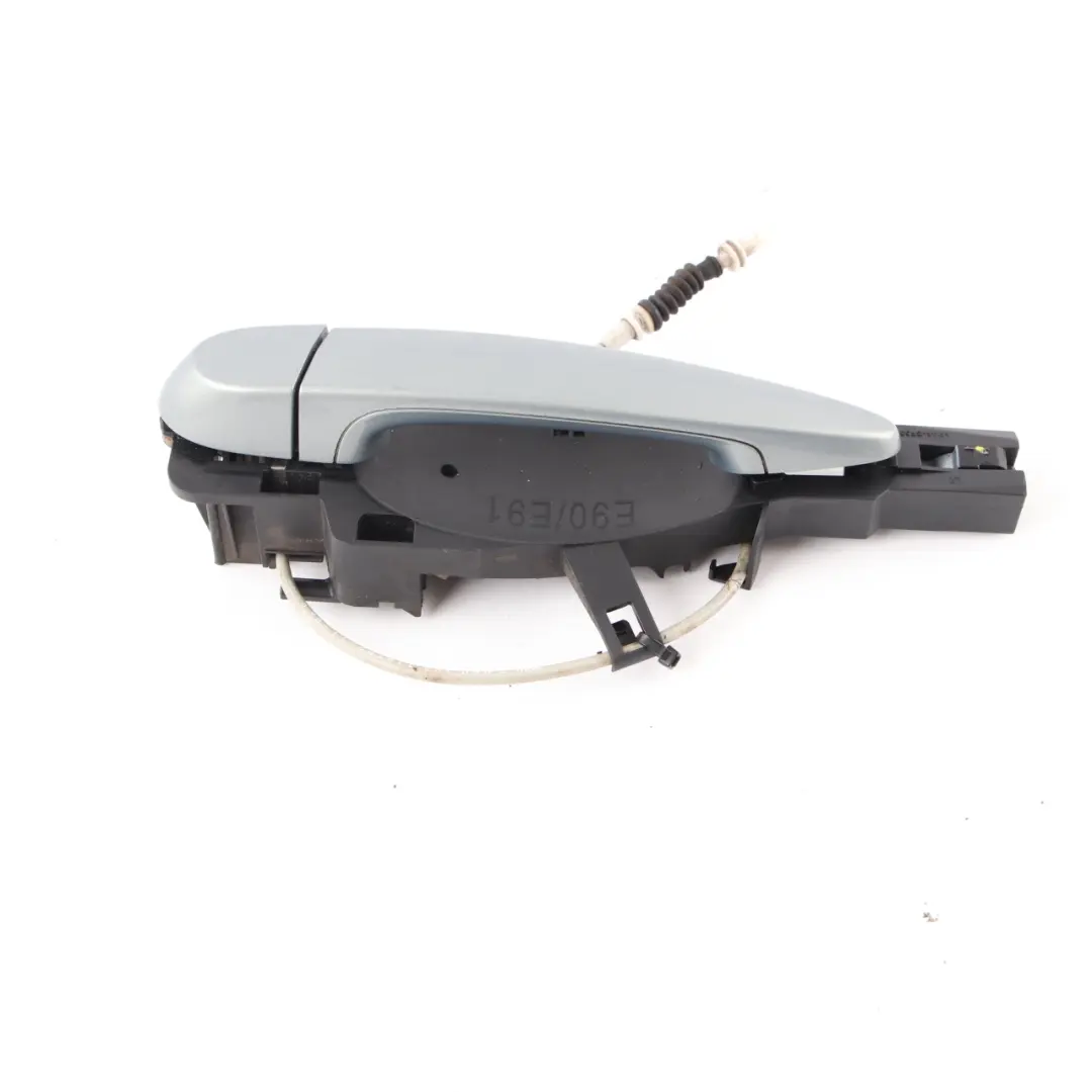  Door Handle BMW E90 E91 Grab Rear Left N/S Arktis Arctic Metallic - A34 - SKU 7060299-AM1 - Part number 7060299