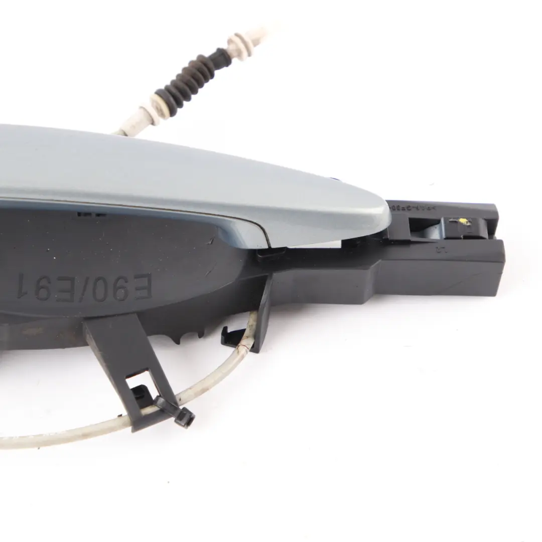BMW E90 E91 Asidero Completo Trasero Izquierdo Alpinweiss Alpine Blanco - 300 - SKU 7060299-AM1 - Número de pieza 7060299