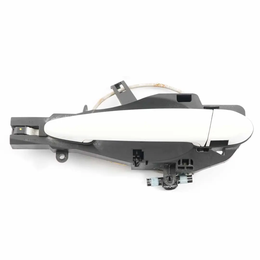 BMW E90 E91 Complete Grab Handle Rear Left N/S Alpinweiss Alpine White - 300 - SKU 7060299-AW2 - Part number 7060299