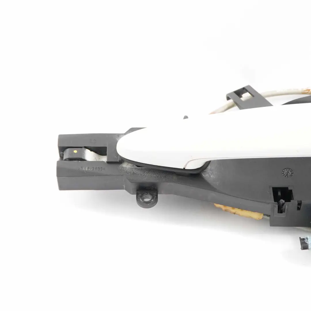 BMW E90 E91 Complete Grab Handle Rear Left N/S Alpinweiss Alpine White - 300 - SKU 7060299-AW2 - Part number 7060299