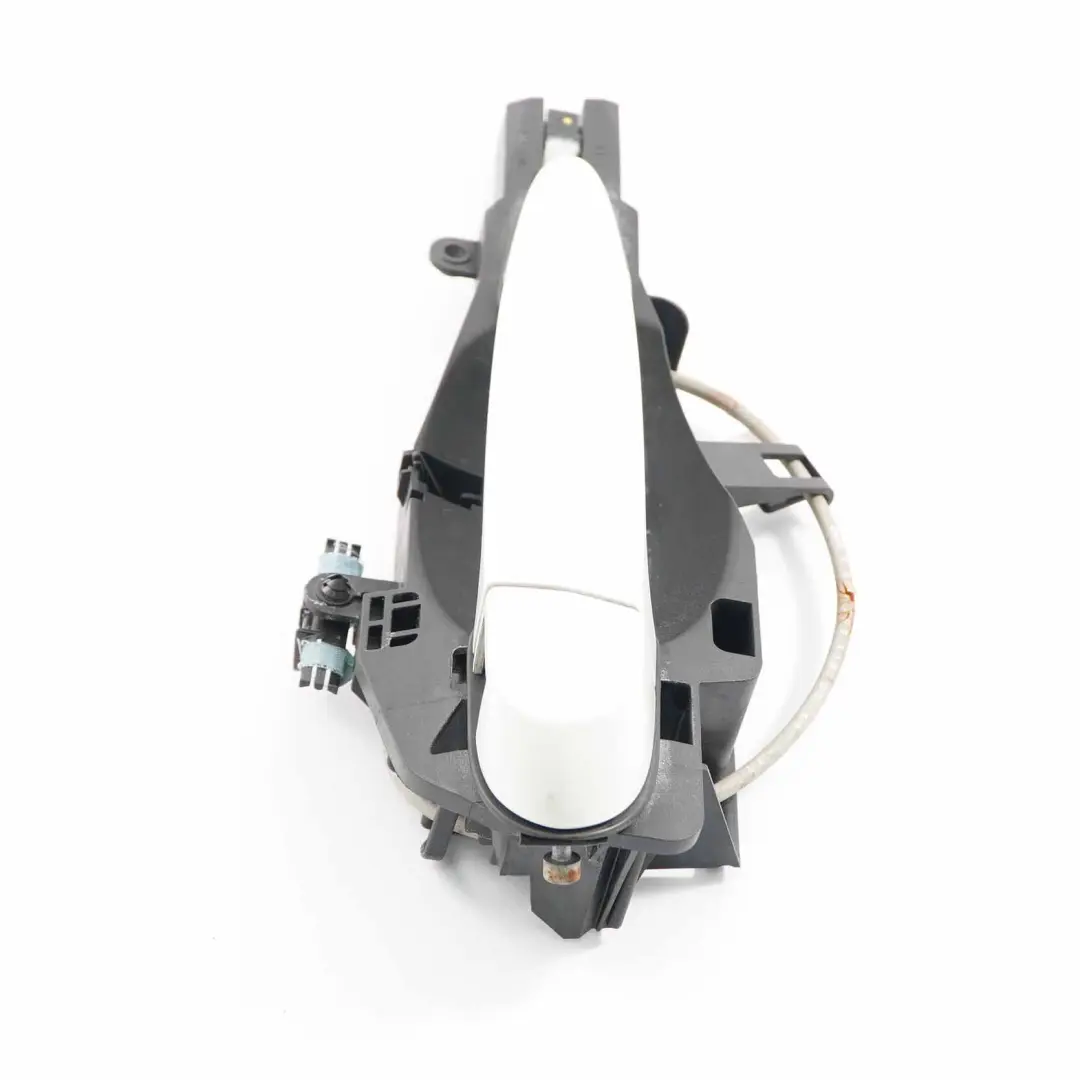BMW E90 E91 Complete Grab Handle Rear Left N/S Alpinweiss Alpine White - 300 - SKU 7060299-AW2 - Part number 7060299