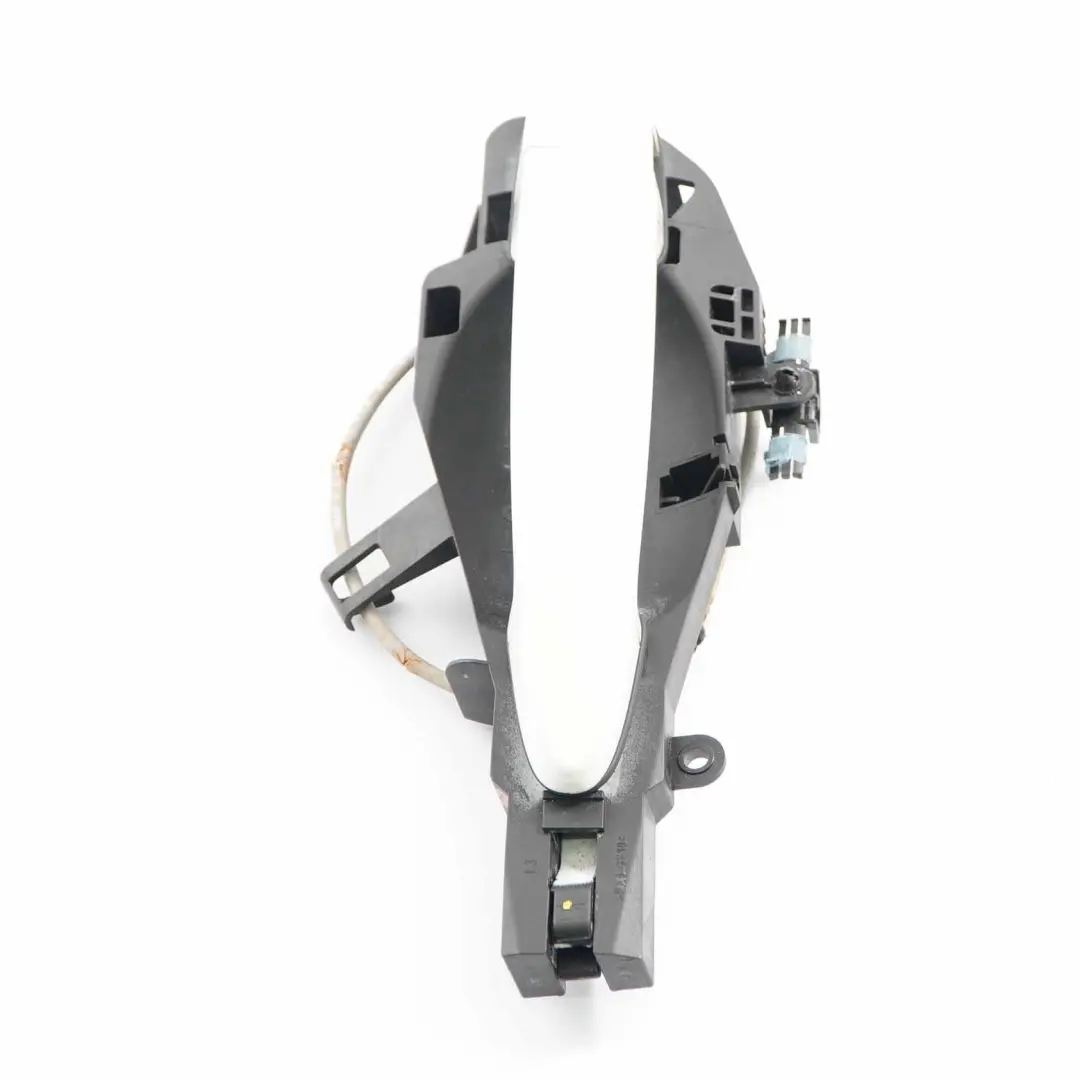 BMW E90 E91 Complete Grab Handle Rear Left N/S Alpinweiss Alpine White - 300 - SKU 7060299-AW2 - Part number 7060299