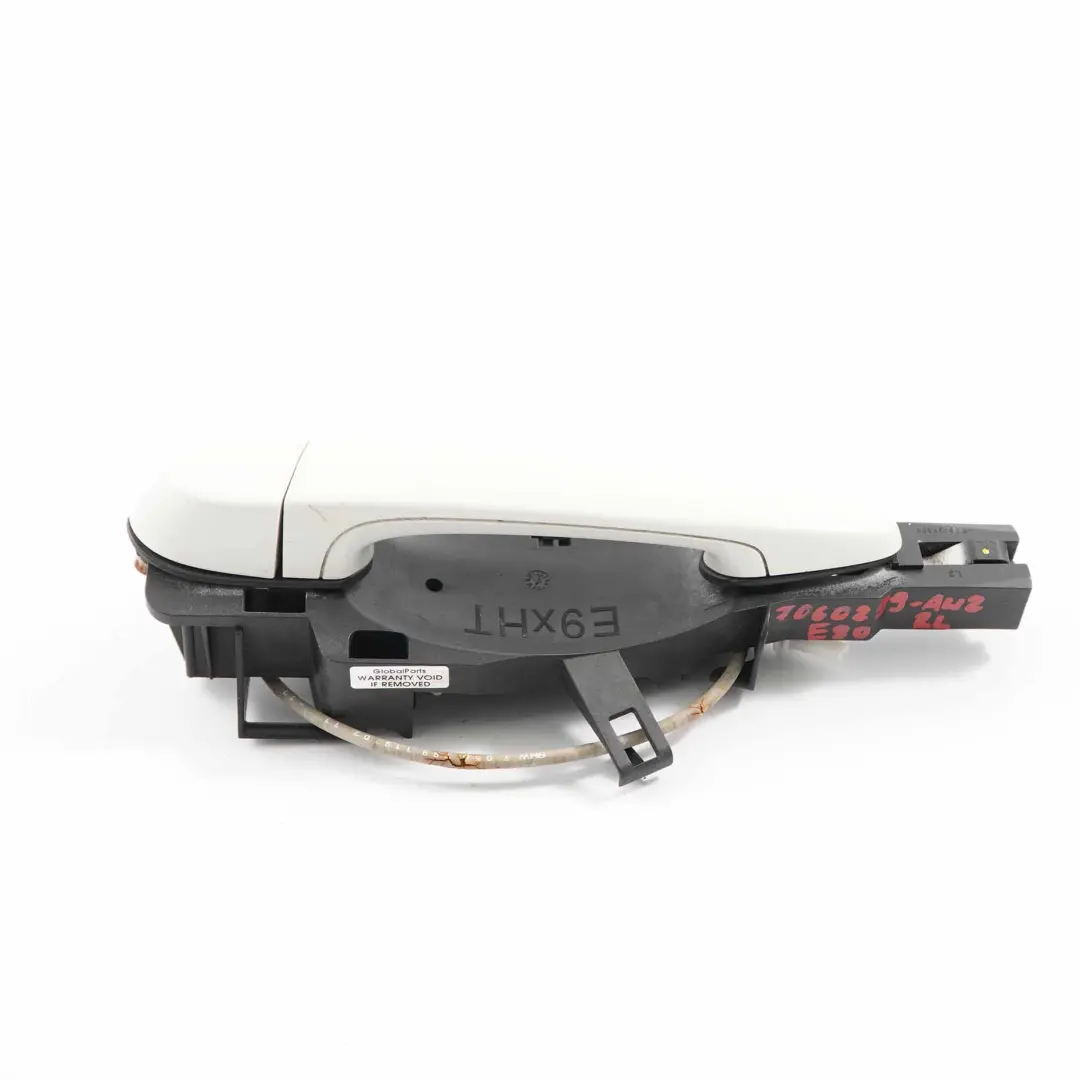 Asidero Completo Trasero Izquierdo Alpinweiss Alpine Blanco - 300 para BMW E90 E91 con número de pieza 7060299 BMW E90 E91 Asidero Completo Trasero Izquierdo Alpinweiss Alpine Blanco - 300 - SKU 7060299-AW2 - Número de pieza 7060299