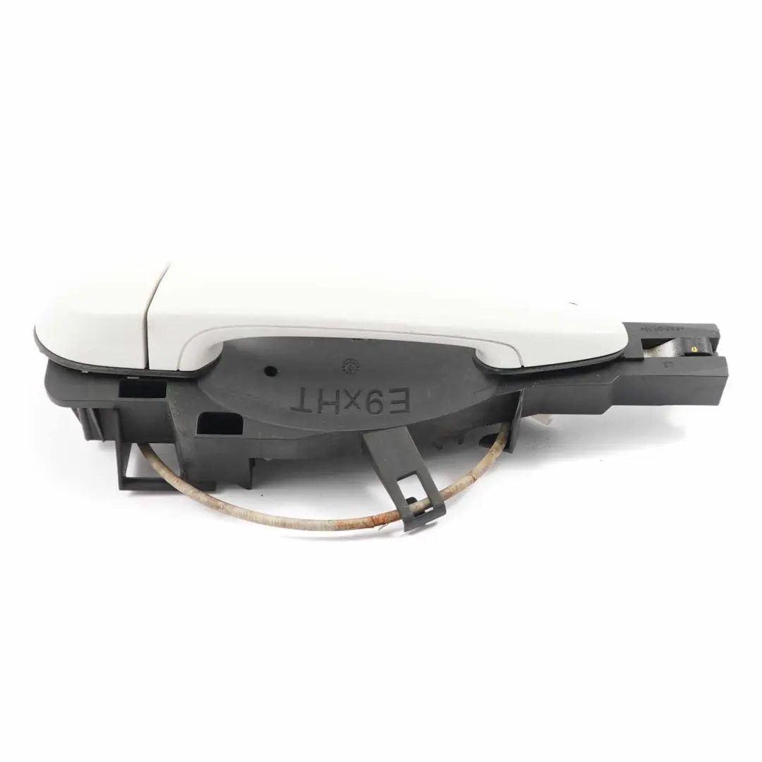 Grab Handle Complete Rear Left N/S Alpinweiss Alpine White - 300 to BMW E90 E91 with Part number 7060299 BMW E90 E91 Grab Handle Complete Rear Left N/S Alpinweiss Alpine White - 300 - SKU 7060299-AW3 - Part number 7060299