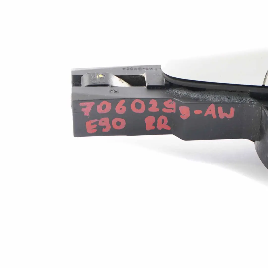 BMW E90 E91 Klamka Prawa Tylna Tył Alpinweiss - SKU 7060299-AW - Numer Części 7199835