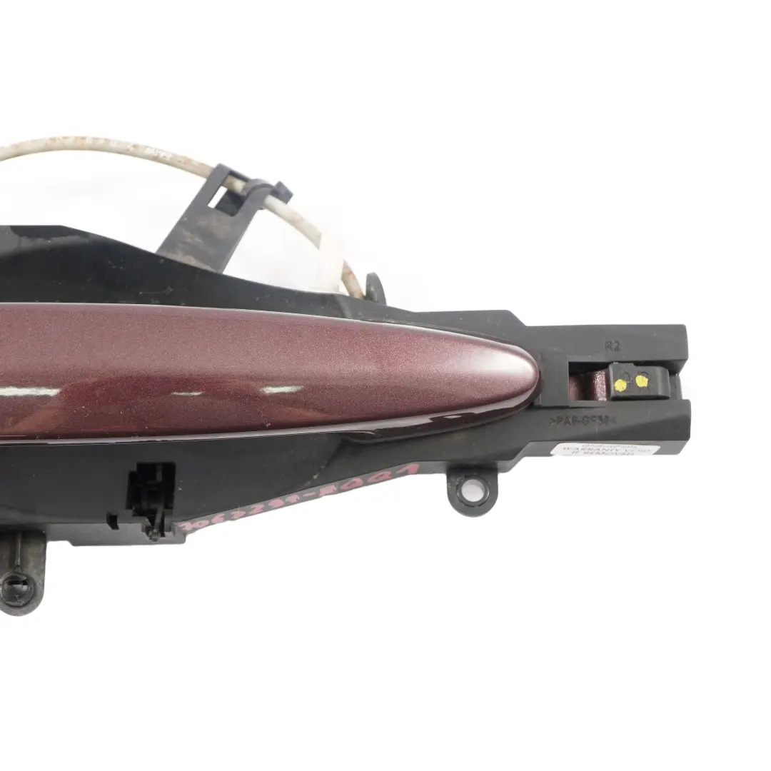  Tirador PuertaBMW E90 E91 Agarre Trasero Derecho Barriquerot Rojo Barrique A41 - SKU 7060299-BAQ1 - Número de pieza 7060299