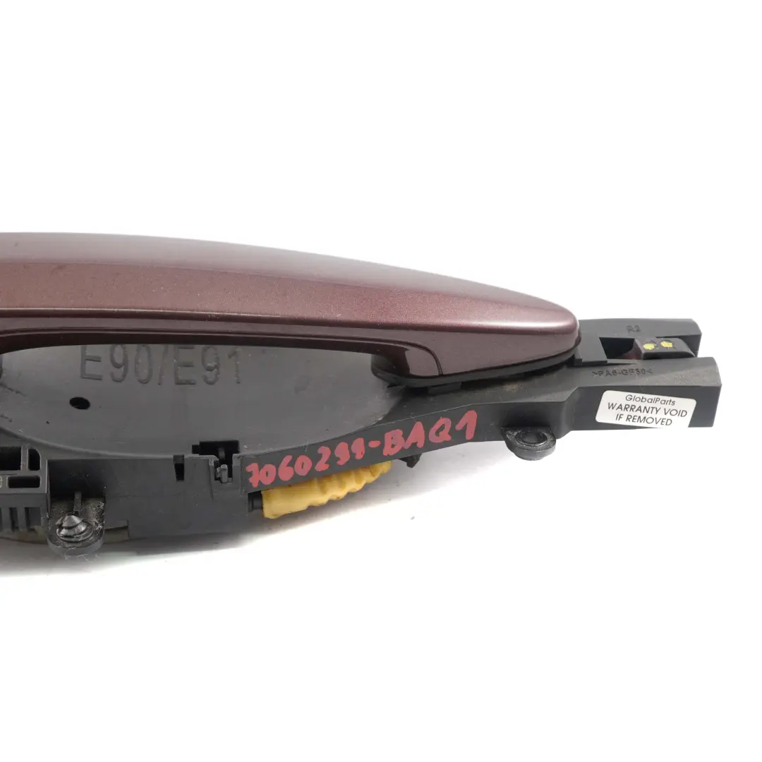 Door Handle BMW E90 E91 Grab Rear Right O/S Barriquerot Barrique Red A41 to with Part number 7060299 Door Handle BMW E90 E91 Grab Rear Right O/S Barriquerot Barrique Red A41 - SKU 7060299-BAQ1 - Part number 7060299