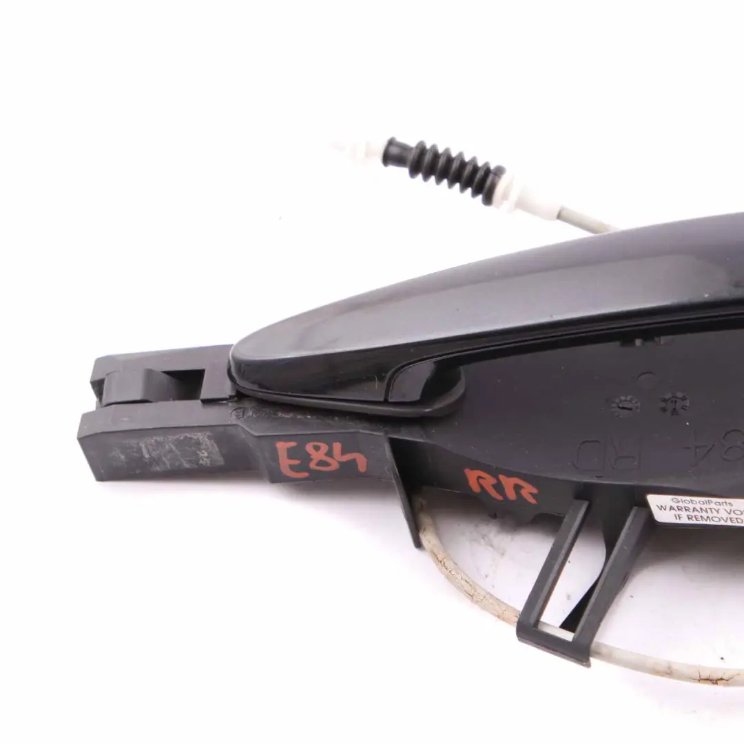BMW E90 E91 Complete Grab Handle Black Sapphire Right Rear O/S - SKU 7060299-BS2 - Part number 7199835