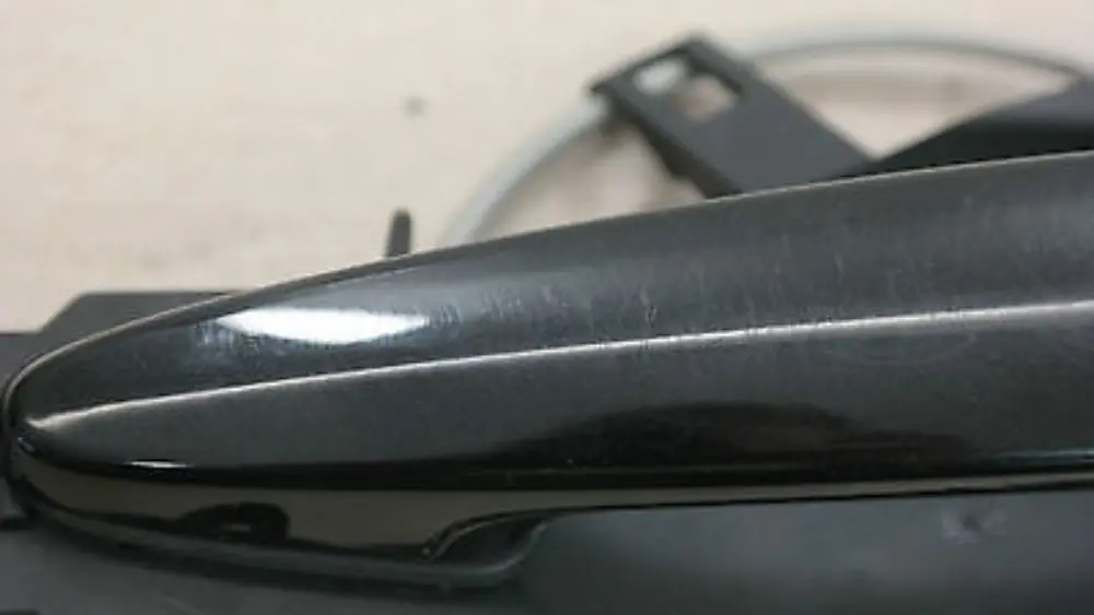 BMW 3 Series 3 E90 E91 LCI Complete rear left grab handle N/S Black Sapphire - SKU 7060299-BS3 - Part number 51227060299 51210445183