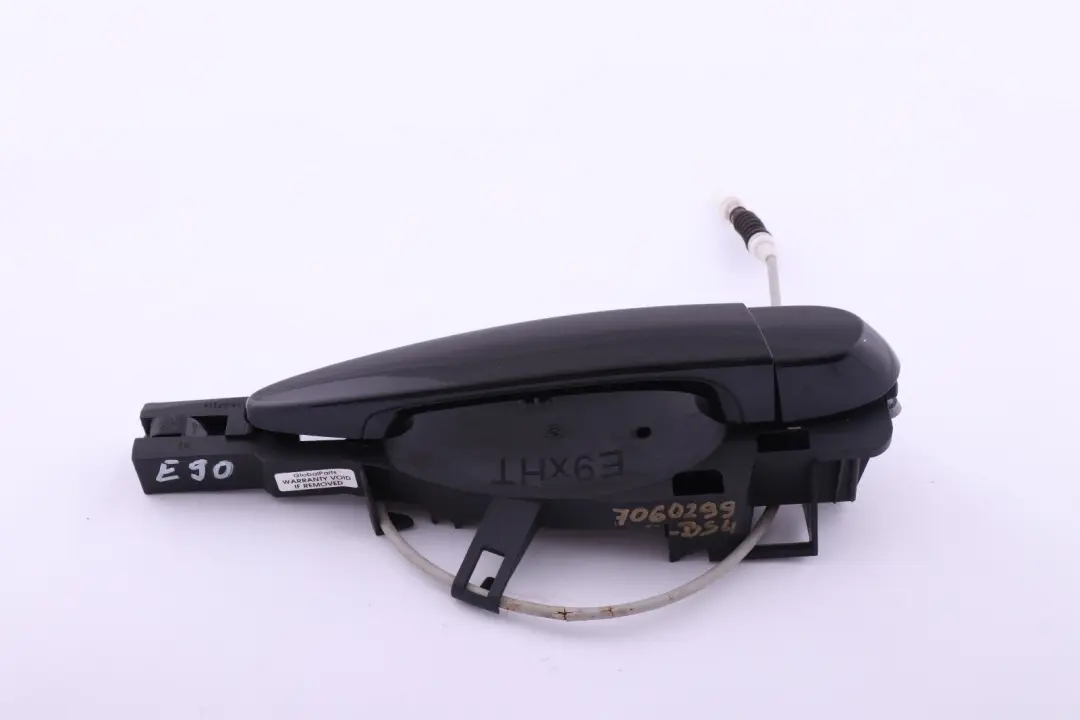 BMW 3 Series E90 E91 Complete Grab Handle Black Sapphire Right Rear O/S - SKU 7060299-BS4 - Part number 7199835