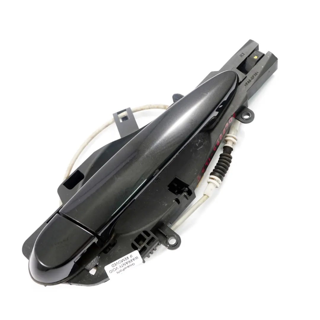 Door Handle BMW E90 E91 Grab Rear Right O/S Black Sapphire Metallic 475 to with Part number 7060299 Door Handle BMW E90 E91 Grab Rear Right O/S Black Sapphire Metallic 475 - SKU 7060299-BS5 - Part number 7060299