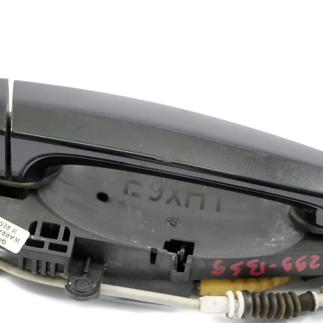 Tirador PuertaBMW E90 E91 Agarre Trasero Derecho Negro Zafiro Metalico 475 para con número de pieza 7060299 Tirador PuertaBMW E90 E91 Agarre Trasero Derecho Negro Zafiro Metalico 475 - SKU 7060299-BS5 - Número de pieza 7060299