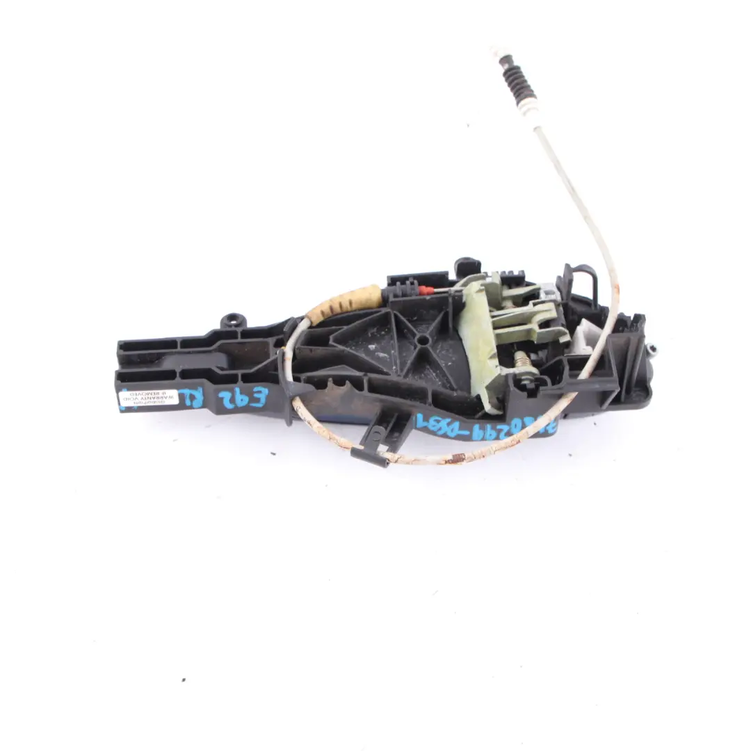  Grab Handle BMW E90 E91 1 Door Complete Rear Left N/S Tiefseeblau Blue A76 - SKU 7060299-DSB1 - Part number 7060299