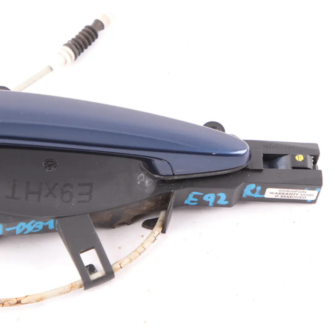  Grab Handle BMW E90 E91 1 Door Complete Rear Left N/S Tiefseeblau Blue A76 - SKU 7060299-DSB1 - Part number 7060299