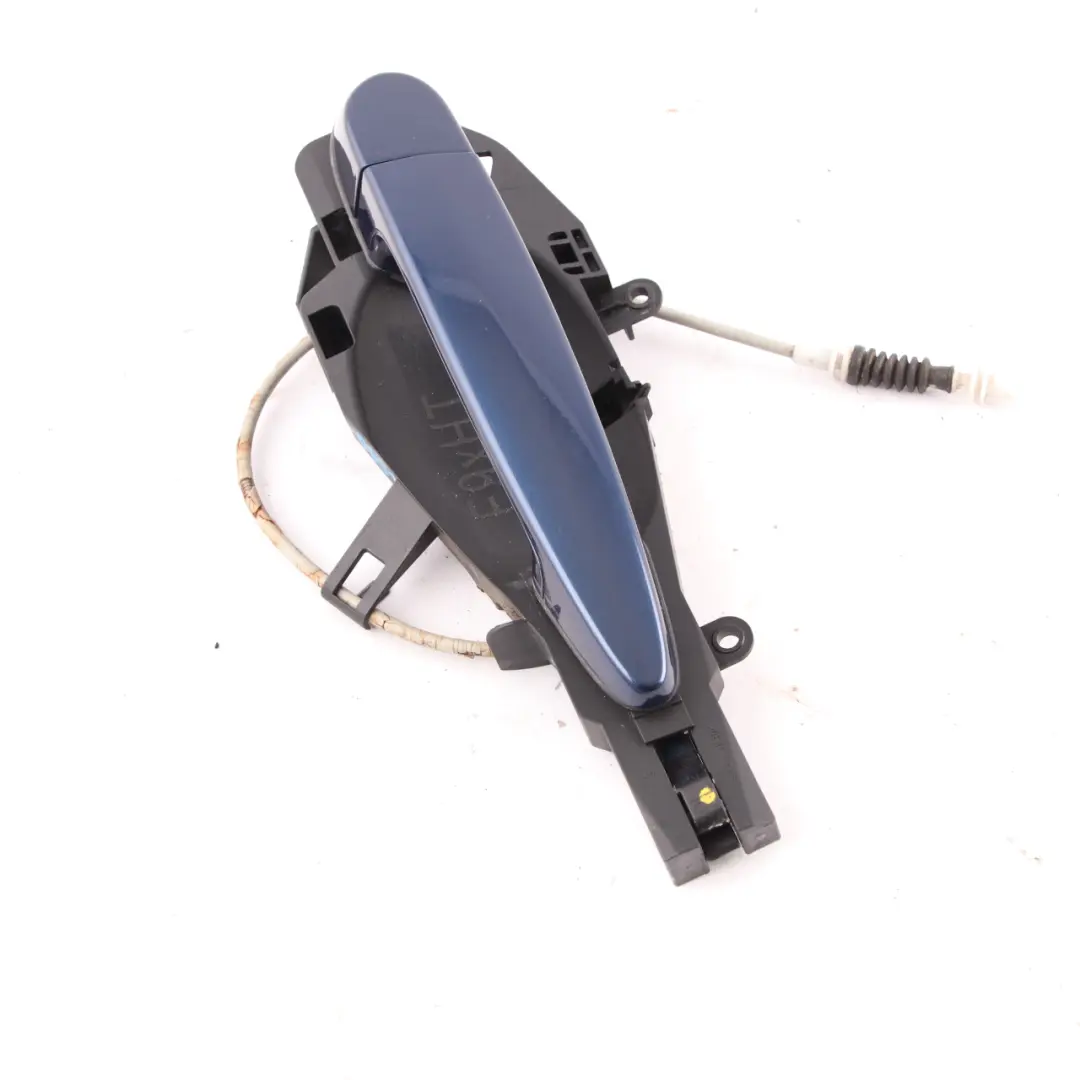  Grab Handle BMW E90 E91 1 Door Complete Rear Left N/S Tiefseeblau Blue A76 - SKU 7060299-DSB1 - Part number 7060299