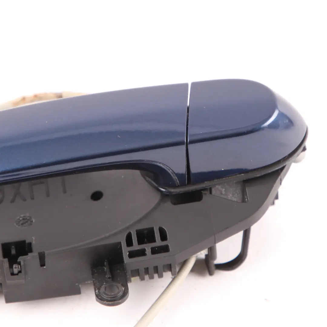  Grab Handle BMW E90 E91 1 Door Complete Rear Left N/S Tiefseeblau Blue A76 - SKU 7060299-DSB1 - Part number 7060299