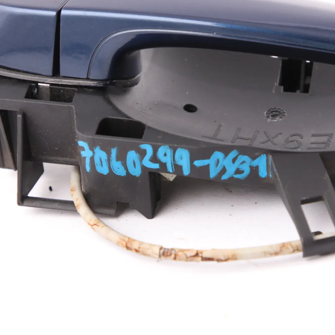 Grab Handle BMW E90 E91 1 Door Complete Rear Left N/S Tiefseeblau Blue A76 to with Part number 7060299 Grab Handle BMW E90 E91 1 Door Complete Rear Left N/S Tiefseeblau Blue A76 - SKU 7060299-DSB1 - Part number 7060299