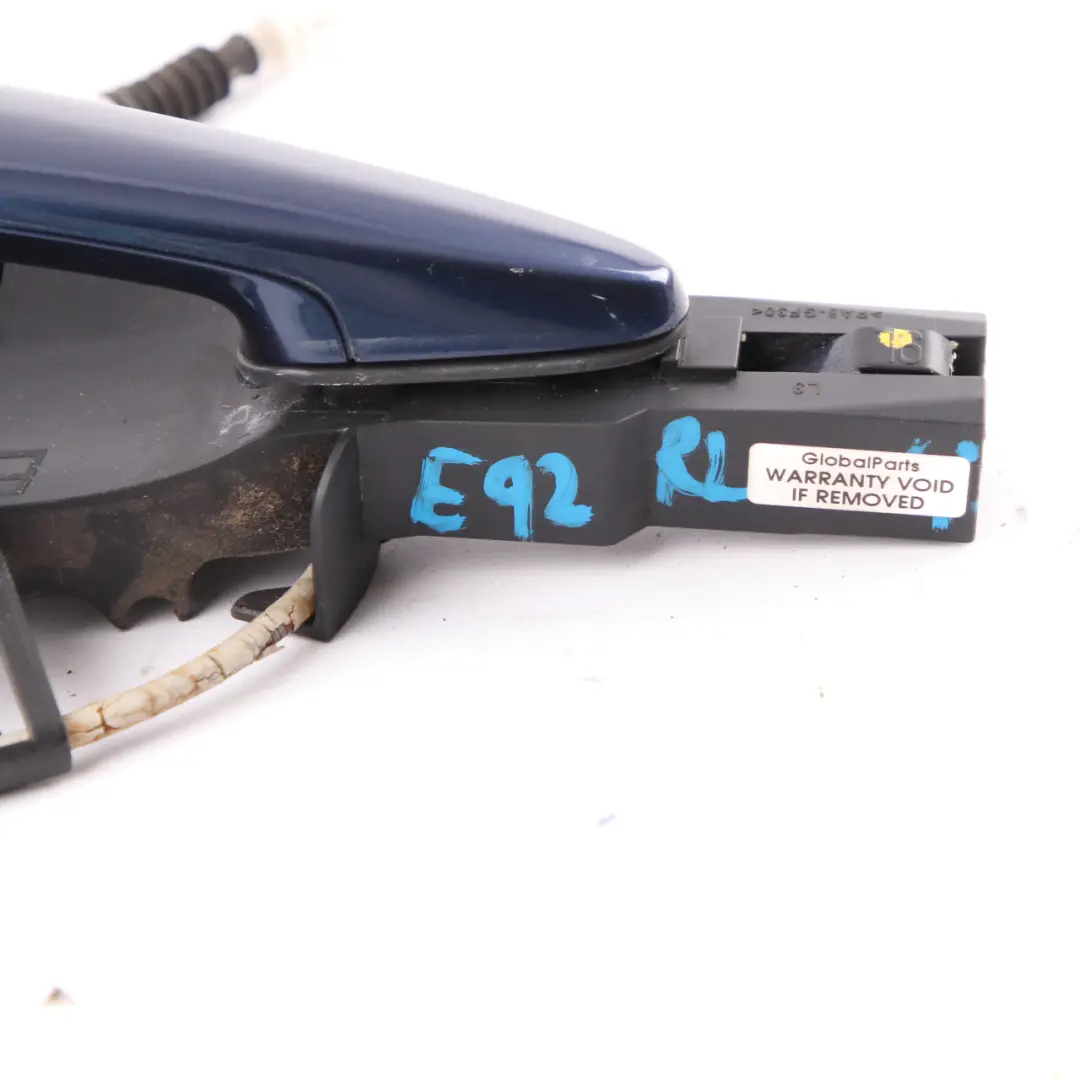 Grab Handle BMW E90 E91 1 Door Complete Rear Left N/S Tiefseeblau Blue A76 to with Part number 7060299 Grab Handle BMW E90 E91 1 Door Complete Rear Left N/S Tiefseeblau Blue A76 - SKU 7060299-DSB1 - Part number 7060299