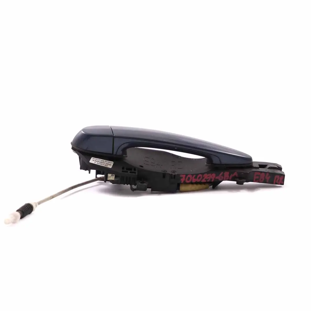 BMW X1 E84 manija puerta agarre completa trasera derecha rafito azul B07 - SKU 7060299-GBM - Número de pieza 7060299
