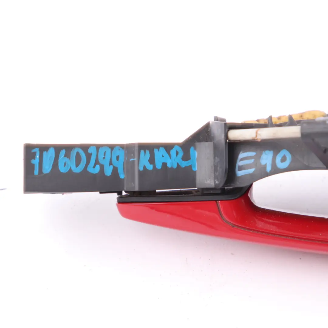  Grab Handle Door BMW E90 E91 Complete Rear Left N/S Karmesinrot Crimson Red A61 - SKU 7060299-KAR1 - Part number 7060299