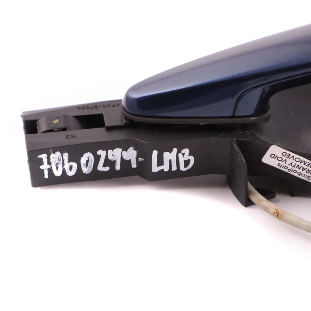 Right Grab Handle Door O/S Le Mans Blau Blue 381 to BMW 3 Series 2 E90 E91 Rear with Part number 7060299 BMW 3 Series 2 E90 E91 Rear Right Grab Handle Door O/S Le Mans Blau Blue 381 - SKU 7060299-LMB2 - Part number 7060299