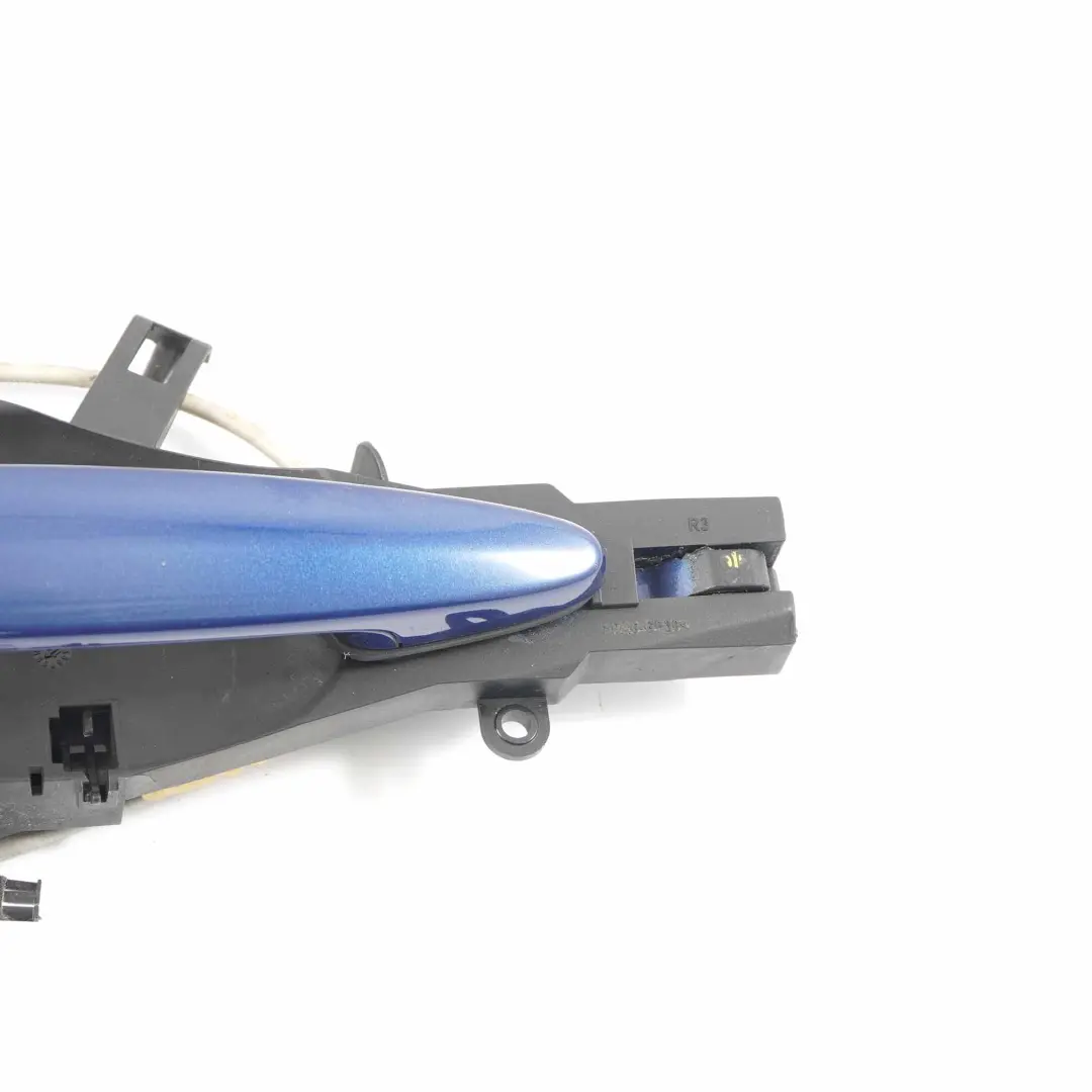 BMW E90 E91 Maniglia porta posteriore destra Le Mans Blau Blue - 381 - SKU 7060299-LMB3 - Numero di parte 7060299
