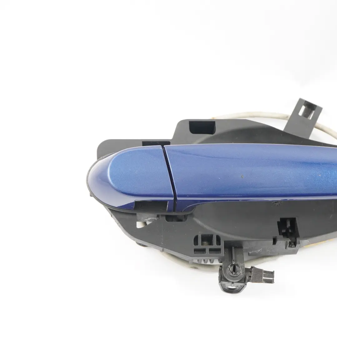 BMW E90 E91 Maniglia porta posteriore destra Le Mans Blau Blue - 381 - SKU 7060299-LMB3 - Numero di parte 7060299