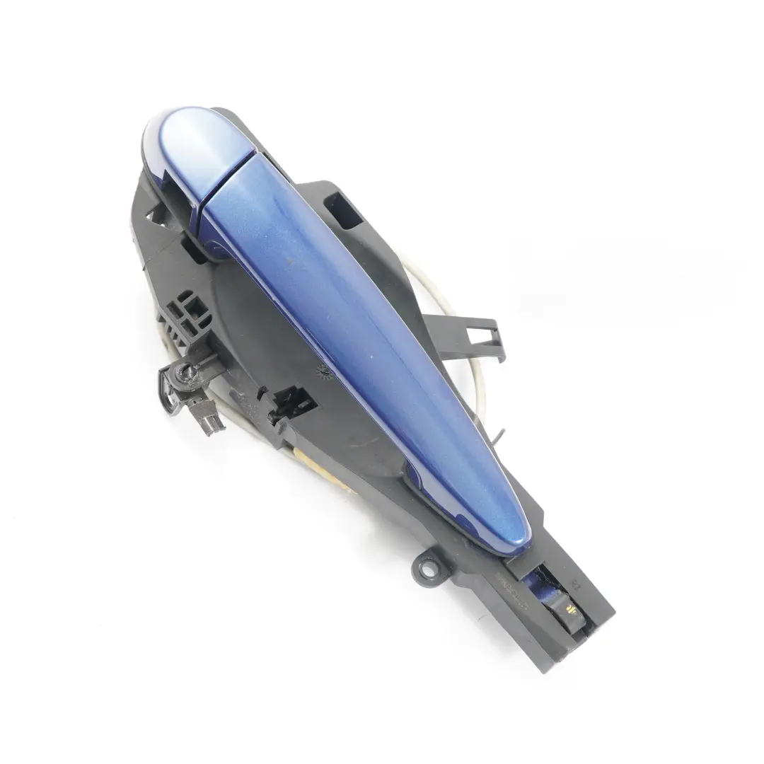 BMW E90 E91 Maniglia porta posteriore destra Le Mans Blau Blue - 381 - SKU 7060299-LMB3 - Numero di parte 7060299