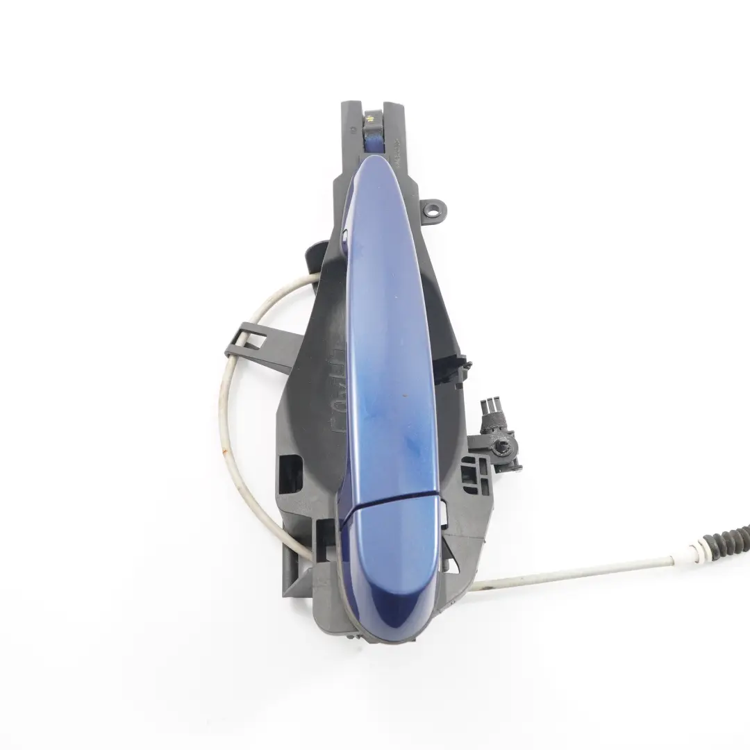 BMW E90 E91 Maniglia porta posteriore destra Le Mans Blau Blue - 381 - SKU 7060299-LMB3 - Numero di parte 7060299