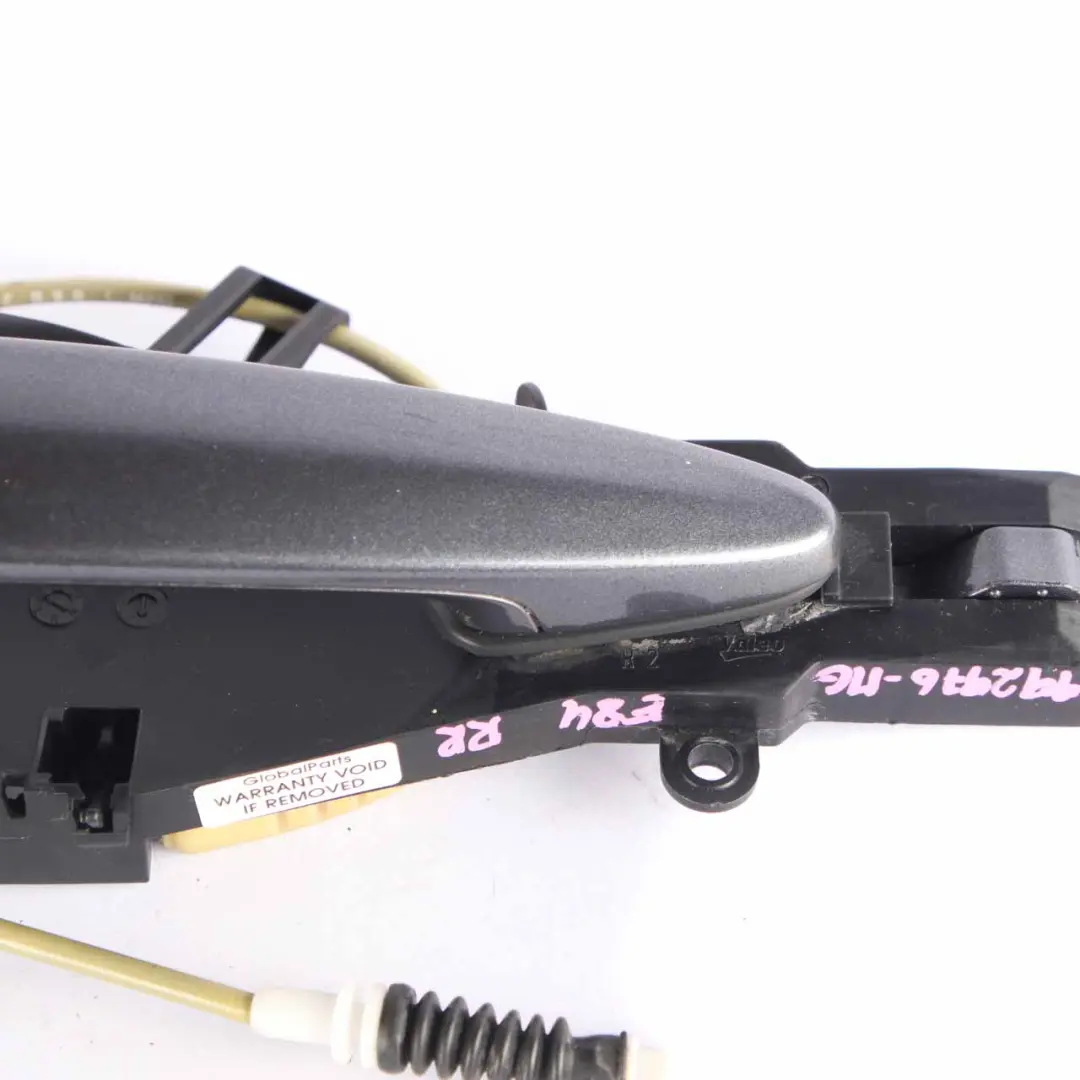 Poignée BMW E84 complète arrière droite Mineral Grau Metallic B39 pour à propos du numéro de pièce 7060299 Poignée BMW E84 complète arrière droite Mineral Grau Metallic B39 - SKU 7060299-MG - Numéro de pièce 7060299