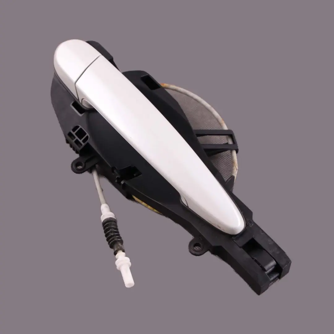 BMW X1 E84 E90 Maniglia posteriore destra completa Bianco minerale metallizzato - SKU 7060299-MW - Numero di parte 7060299