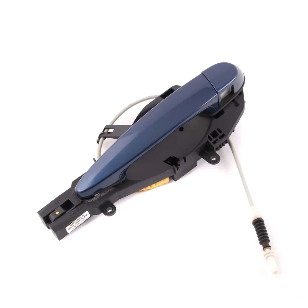 Grab Handle Left Door Rear N/S Mysticblau Mystic Blue A07 to BMW 3 E90 E91 2 with Part number 7060299 BMW 3 E90 E91 2 Grab Handle Left Door Rear N/S Mysticblau Mystic Blue A07 - SKU 7060299-MYS2 - Part number 7060299