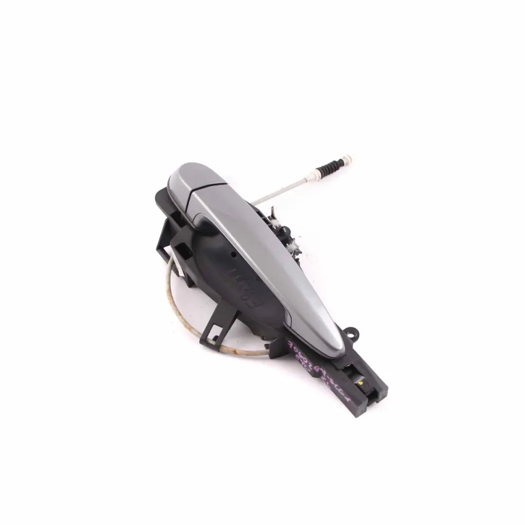 BMW E90 E91 Complete Rear Handle Grab Left N/S Spacegrau Metallic Grey A52 - SKU 7060299-SCG1 - Part number 7060299