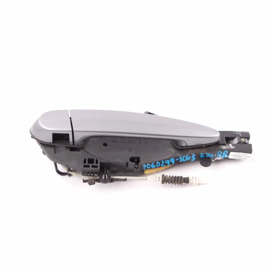 Handle Grab BMW E90 E91 3 Complete Rear Right O/S Spacegrau Grey Metallic A52 to with Part number 7060299 Handle Grab BMW E90 E91 3 Complete Rear Right O/S Spacegrau Grey Metallic A52 - SKU 7060299-SCG3 - Part number 7060299