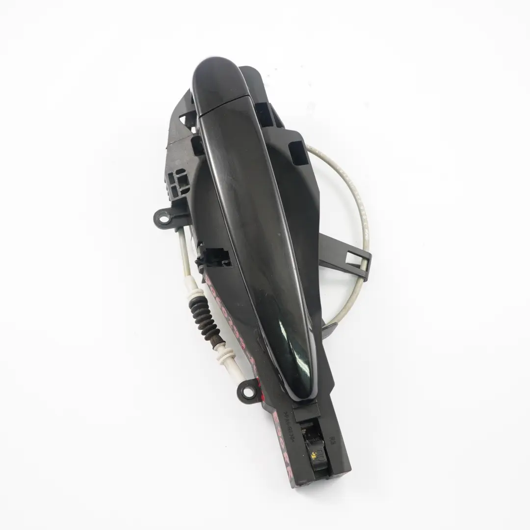  Door Handle BMW E90 E91 Grab Rear Right O/S Schwarz 2 Black 668 - SKU 7060299-SCH3 - Part number 7060299