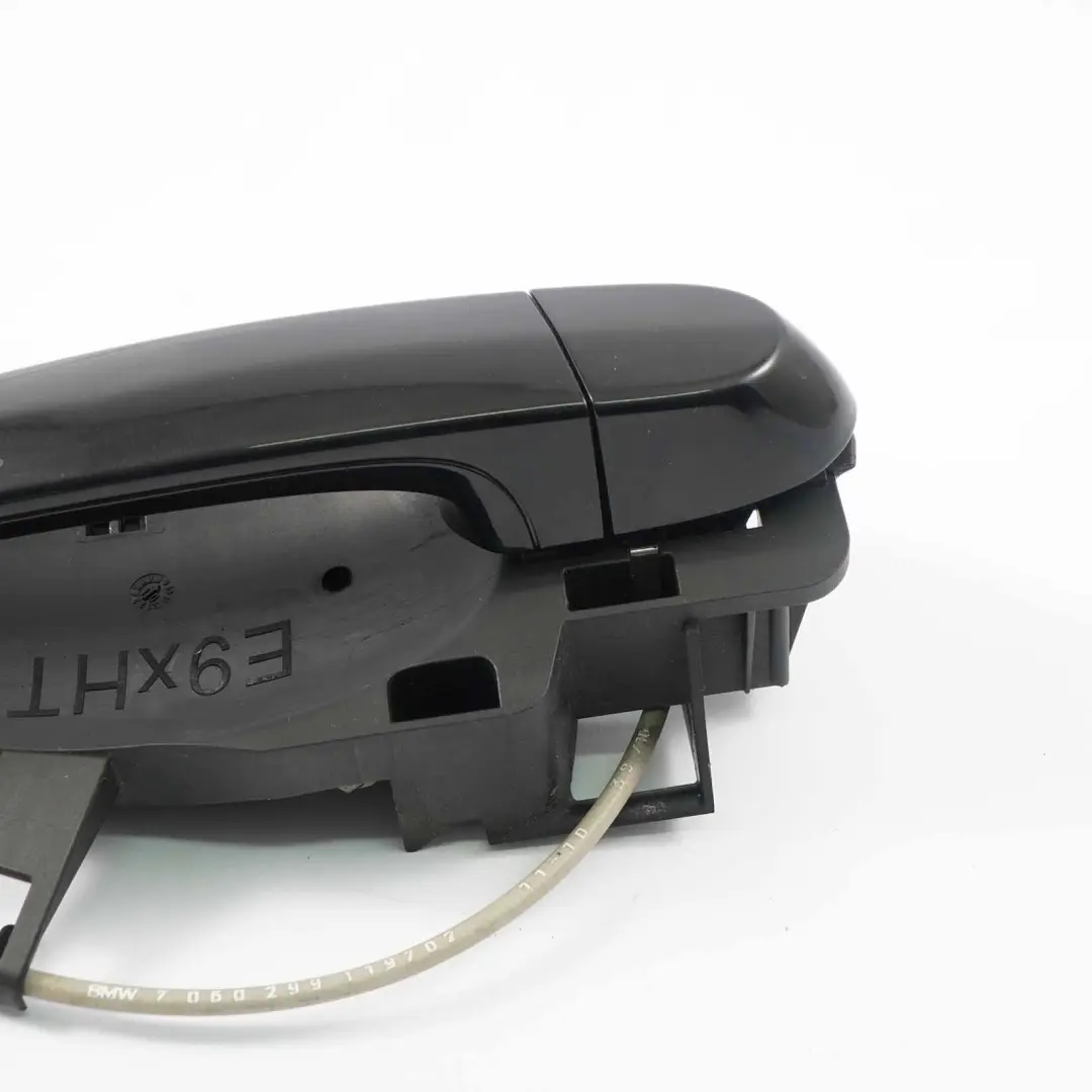  Door Handle BMW E90 E91 Grab Rear Right O/S Schwarz 2 Black 668 - SKU 7060299-SCH3 - Part number 7060299