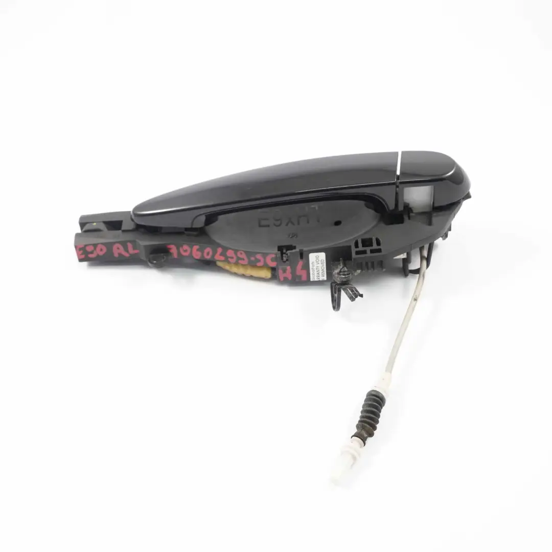 BMW 3 er E90 E91 4 Haltegriff Tür Hinten Links Schwarz 2 Black 668 - SKU 7060299-SCH4 - Teilenummer 7060299