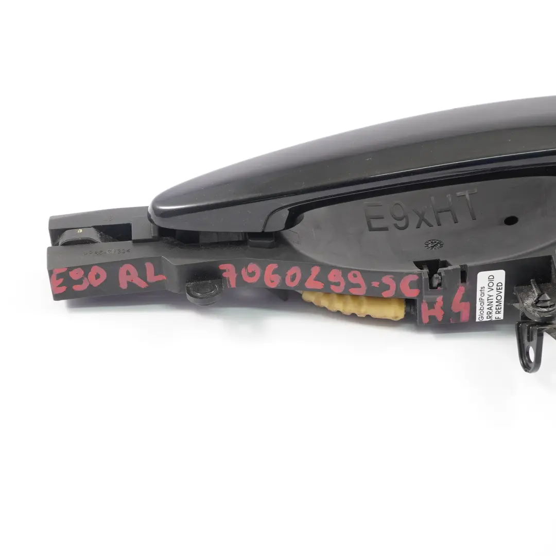 BMW 3 er E90 E91 4 Haltegriff Tür Hinten Links Schwarz 2 Black 668 - SKU 7060299-SCH4 - Teilenummer 7060299