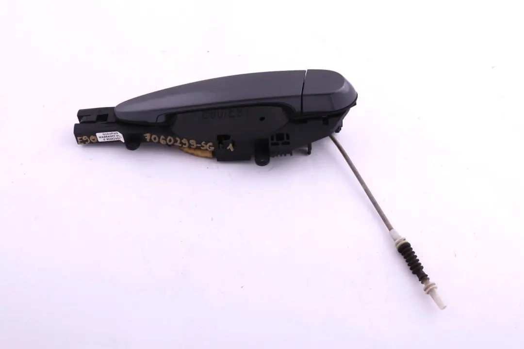 Complete Rear Left Grab Handle N/S Sparkling Graphite to BMW 3 Series 1 E90 E91 with Part number 7060299 BMW 3 Series 1 E90 E91 Complete Rear Left Grab Handle N/S Sparkling Graphite - SKU 7060299-SG1 - Part number 7060299