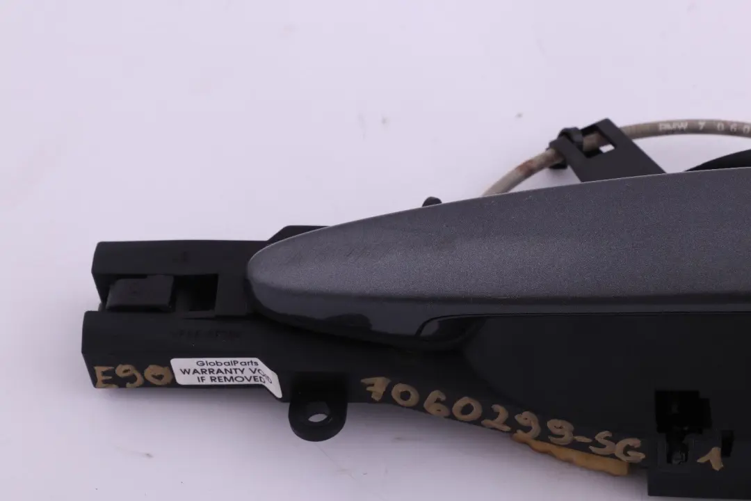 Complete Rear Left Grab Handle N/S Sparkling Graphite to BMW 3 Series 1 E90 E91 with Part number 7060299 BMW 3 Series 1 E90 E91 Complete Rear Left Grab Handle N/S Sparkling Graphite - SKU 7060299-SG1 - Part number 7060299