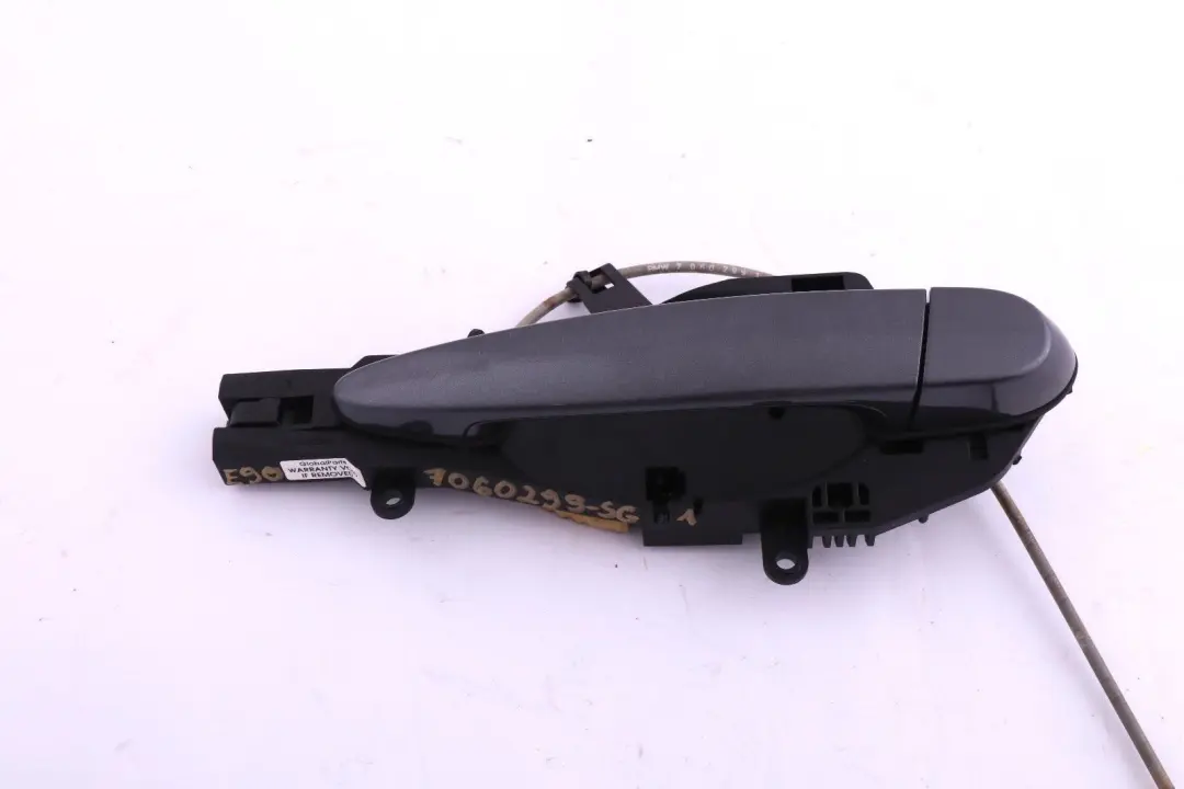 Complete Rear Left Grab Handle N/S Sparkling Graphite to BMW 3 Series 1 E90 E91 with Part number 7060299 BMW 3 Series 1 E90 E91 Complete Rear Left Grab Handle N/S Sparkling Graphite - SKU 7060299-SG1 - Part number 7060299