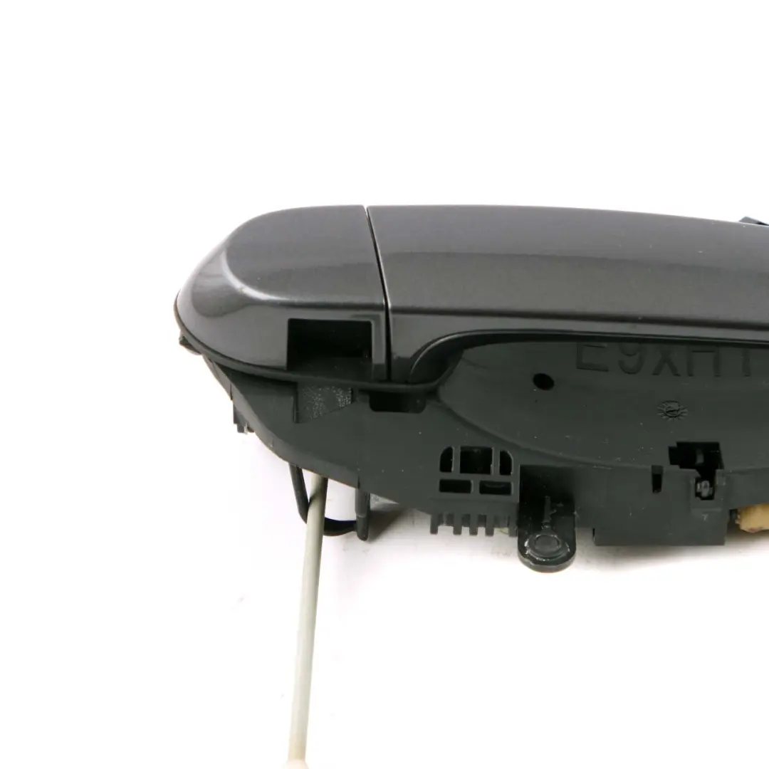 Complete Rear Right Grab Handle O/S Sparkling Graphite A22 to BMW E90 E91 LCI 3 with Part number 7060299 BMW E90 E91 LCI 3 Complete Rear Right Grab Handle O/S Sparkling Graphite A22 - SKU 7060299-SG3 - Part number 7060299