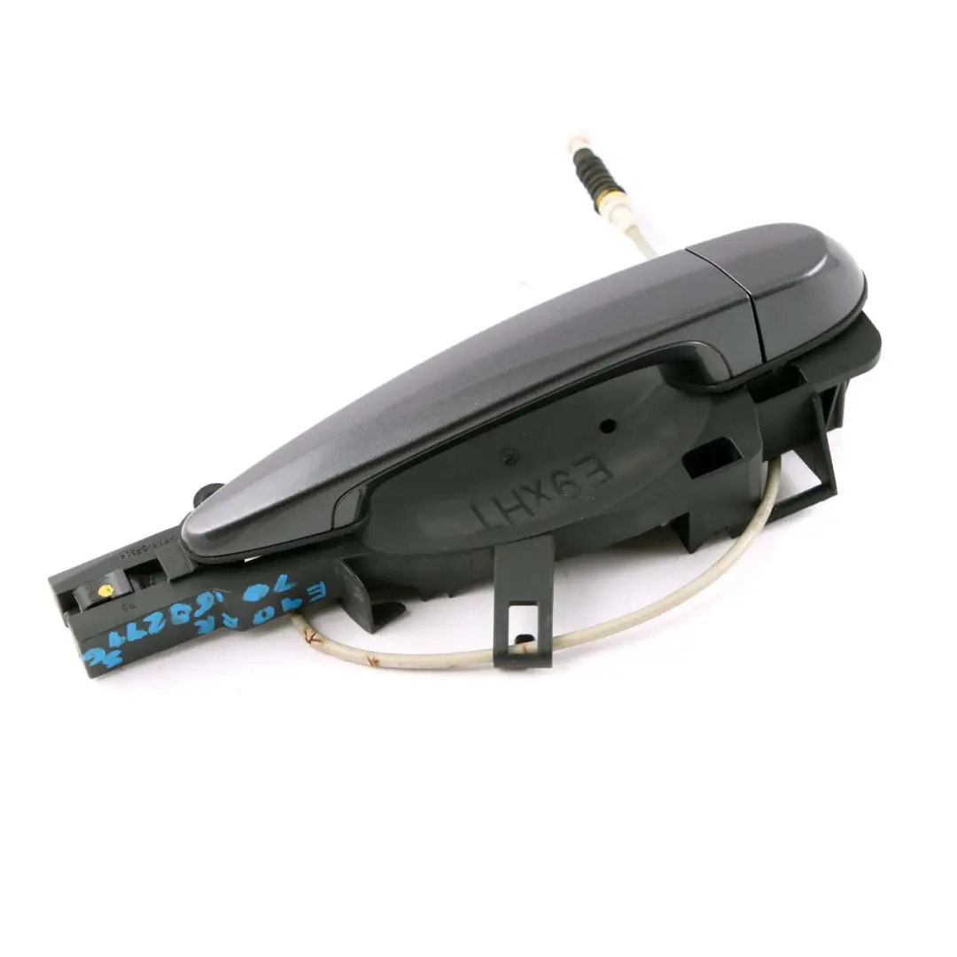 BMW E90 E91 LCI 3 Maniglia posteriore destra completa Grafite scintillante A22 - SKU 7060299-SG3 - Numero di parte 7060299