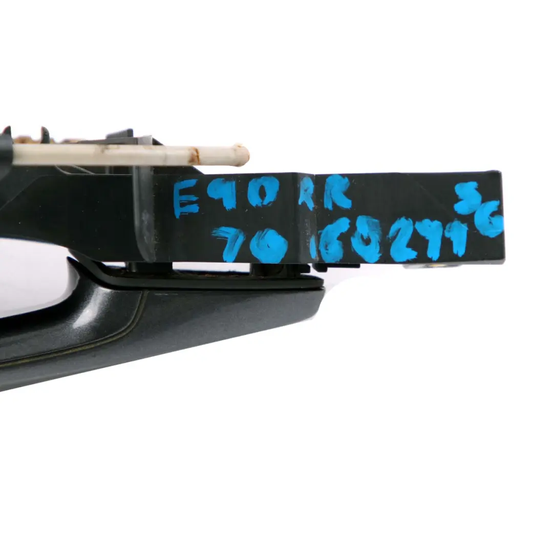 BMW E90 E91 LCI 3 Maniglia posteriore destra completa Grafite scintillante A22 - SKU 7060299-SG3 - Numero di parte 7060299