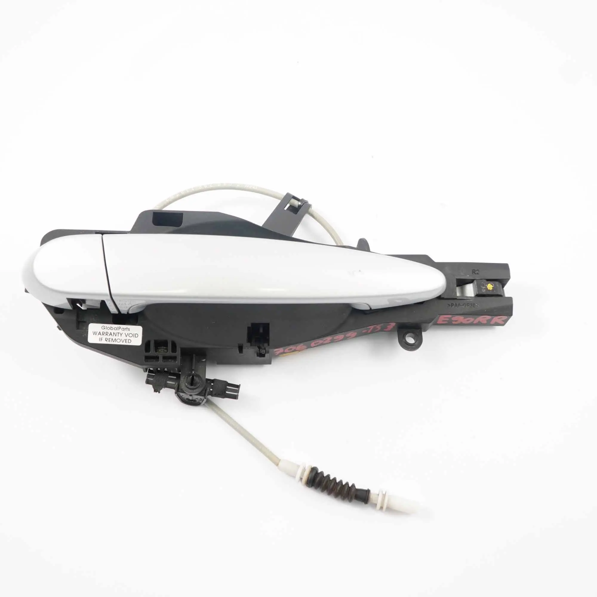 Tirador PuertaBMW E90 E91 Agarre Trasero Derecho Titansilber Titanium Silver 354
