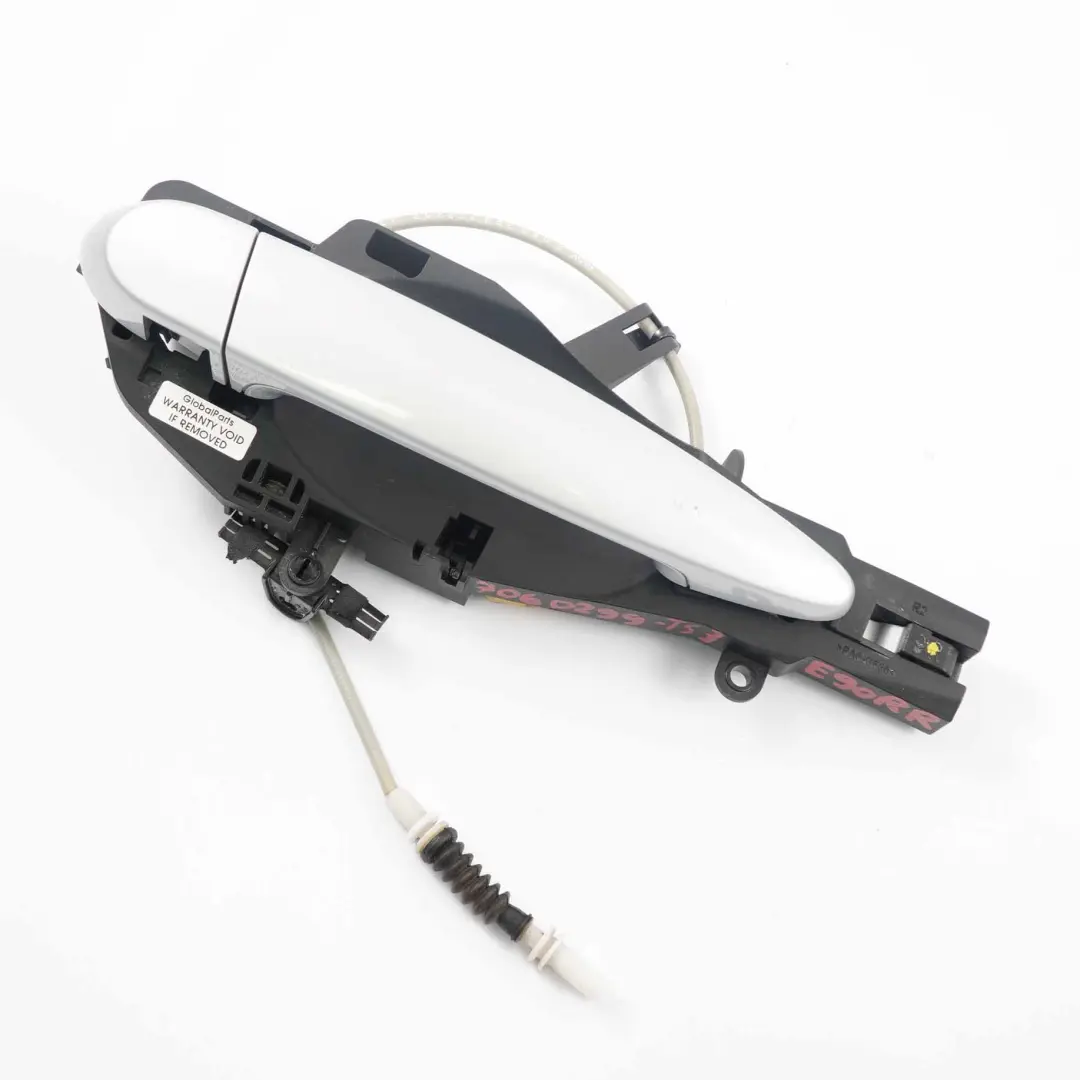  Door Handle BMW E90 E91 Grab Rear Right O/S Titansilber Titanium Silver 354 - SKU 7060299-TS3 - Part number 7060299